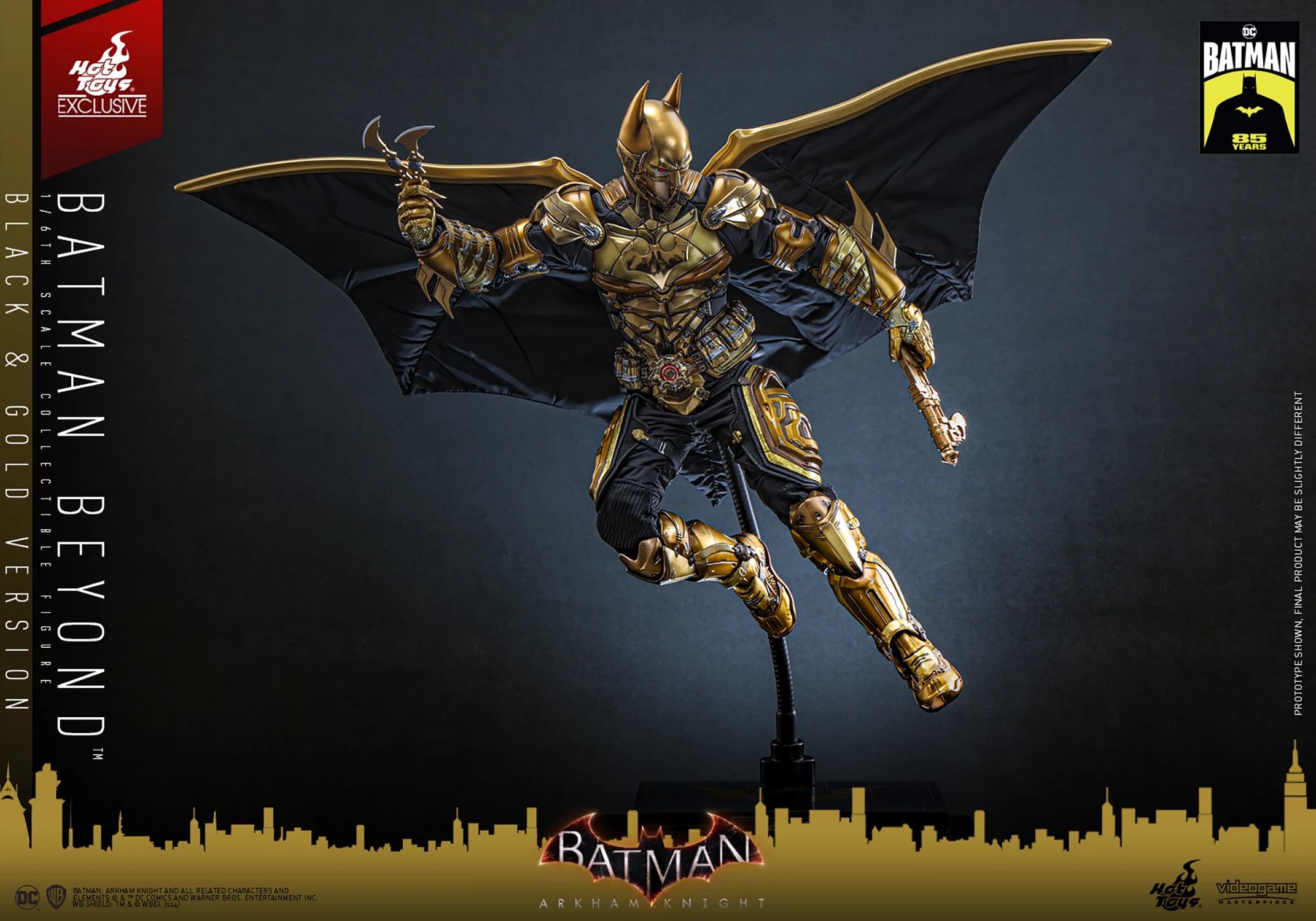 Batman Beyond (Black & Gold Version) By Hot Toys