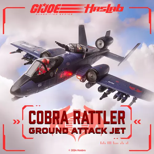 G.I. Joe Classified Series Cobra Rattler Ground Attack Jet
