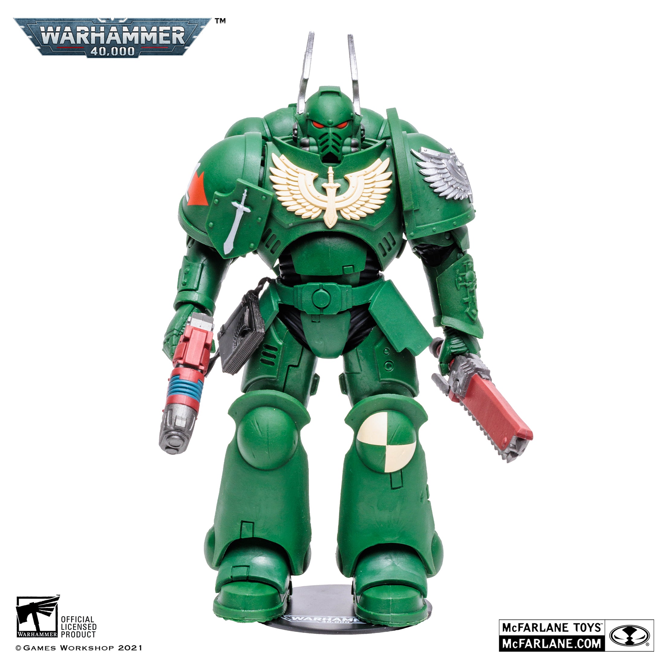 Warhammer 40,000 Dark Angels Intercessor By Mcfarlane