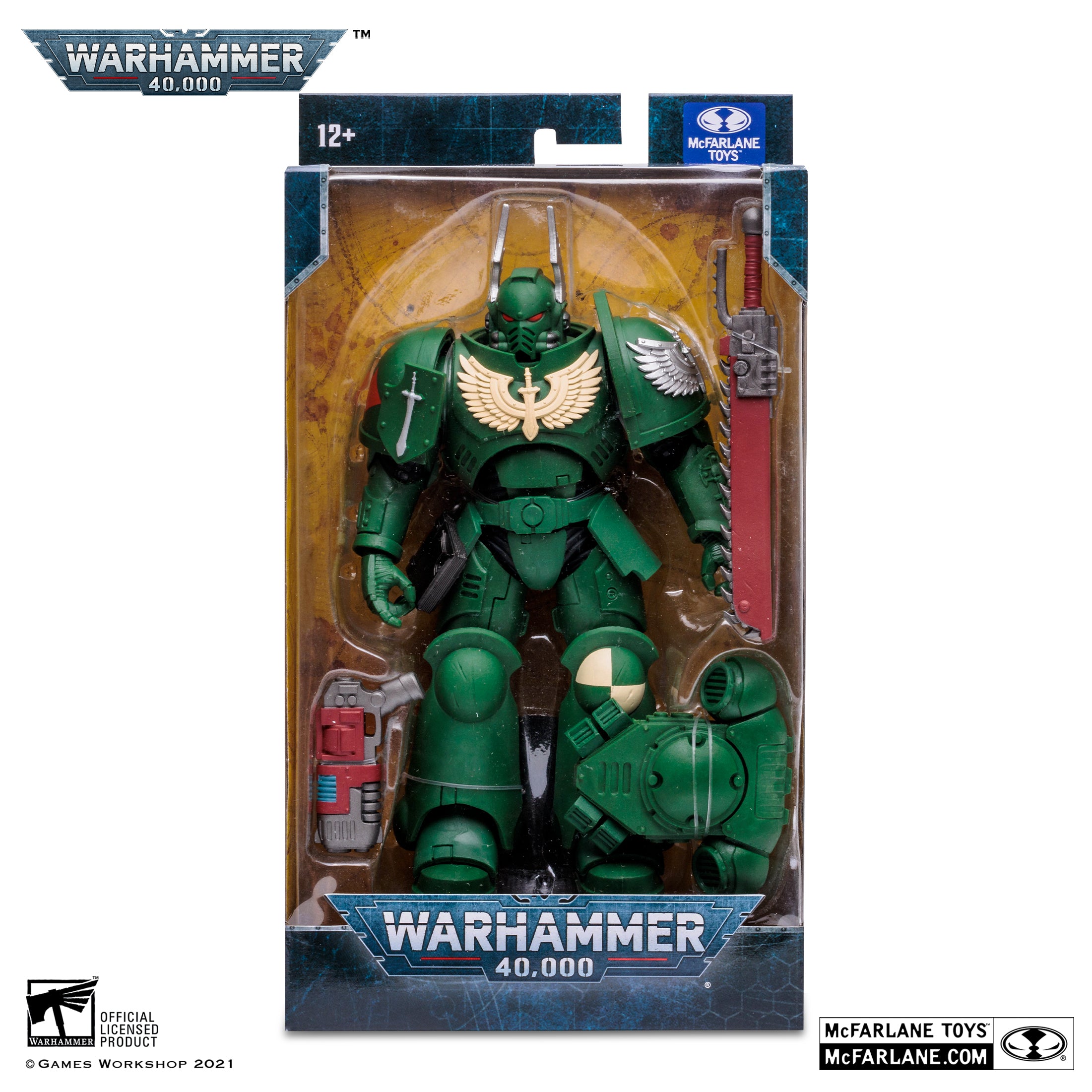 Warhammer 40,000 Dark Angels Intercessor By Mcfarlane