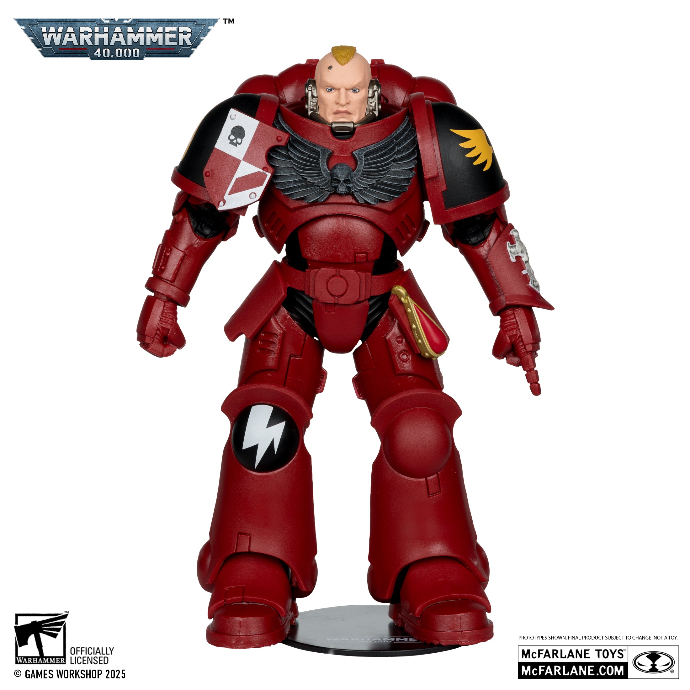 Warhammer 40,000 Blood Angel Assault Intercessor Sergeant By Mcfarlane