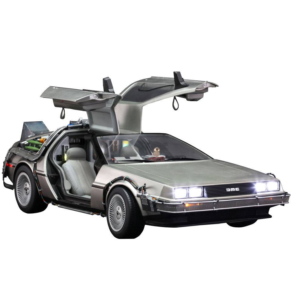 DELOREAN TIME MACHINE by Hot Toys