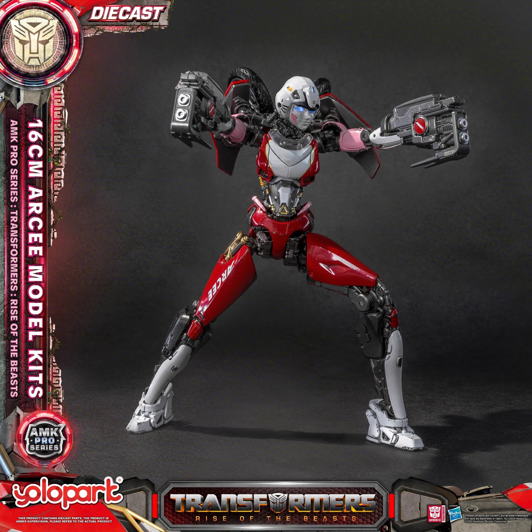 Transformers Rise of the Beast AMK PRO Series Arcee Model Kit by Yolopark