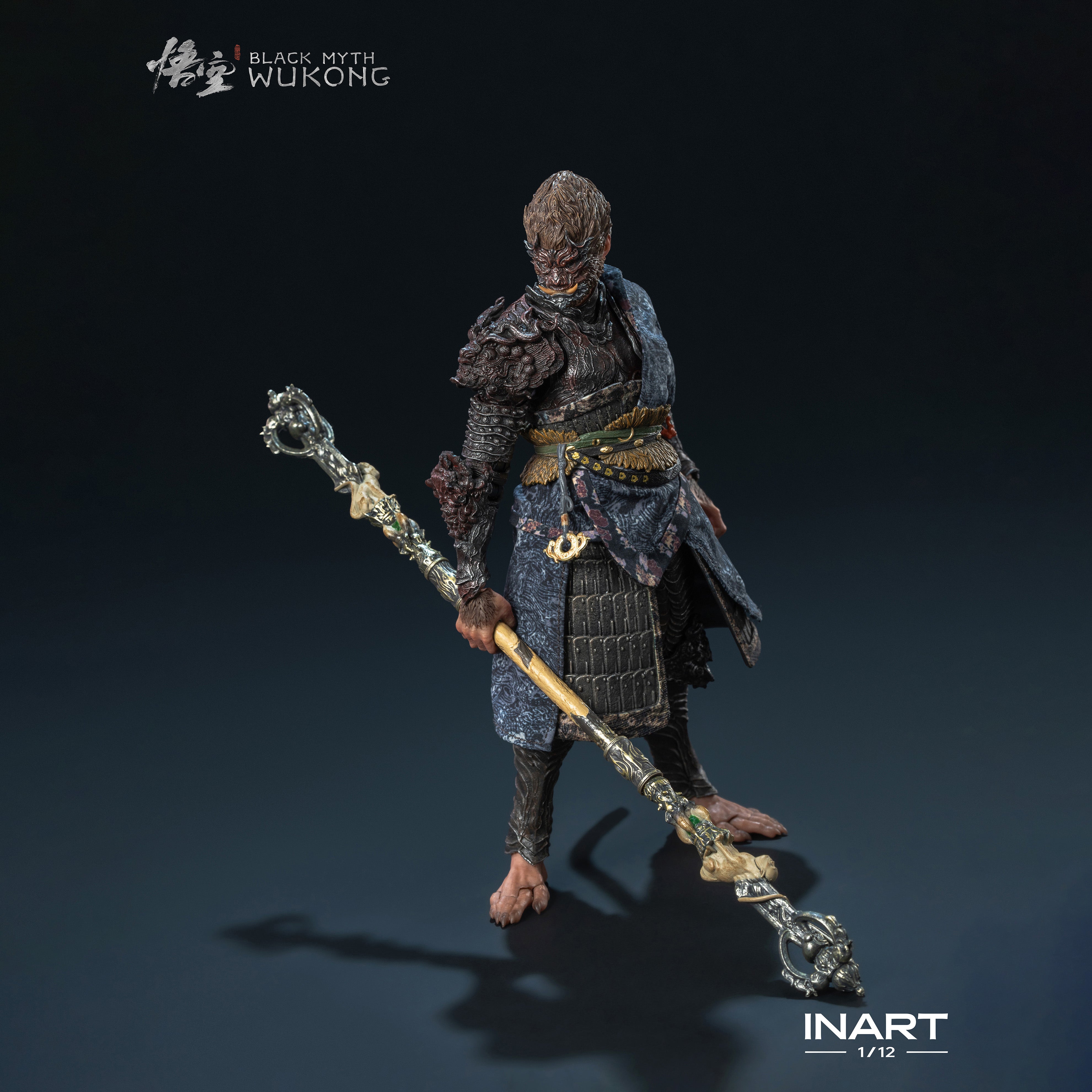 Black Myth: Wukong 1/12 Figure (The Destined One in the Bronze Armor Set) by INART