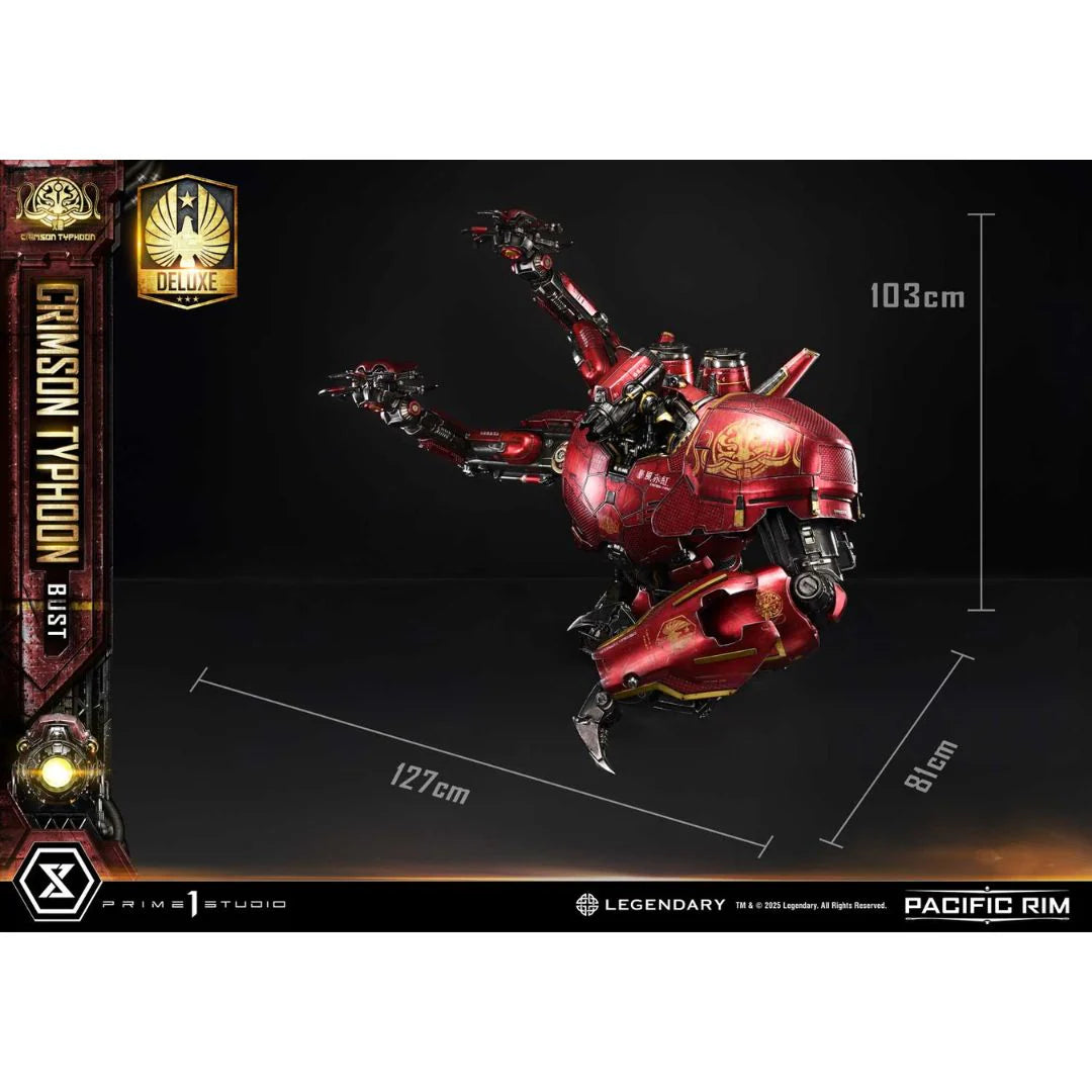 Pacific Rim Crimson Typhoon Deluxe Statue By Prime1 Studios