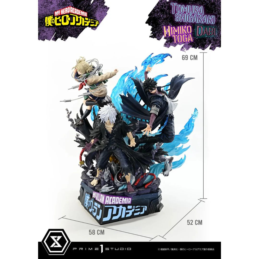 Tomura Shigaraki, Dabi, And Himiko Toga (Deluxe Version) By Prime1 Studio