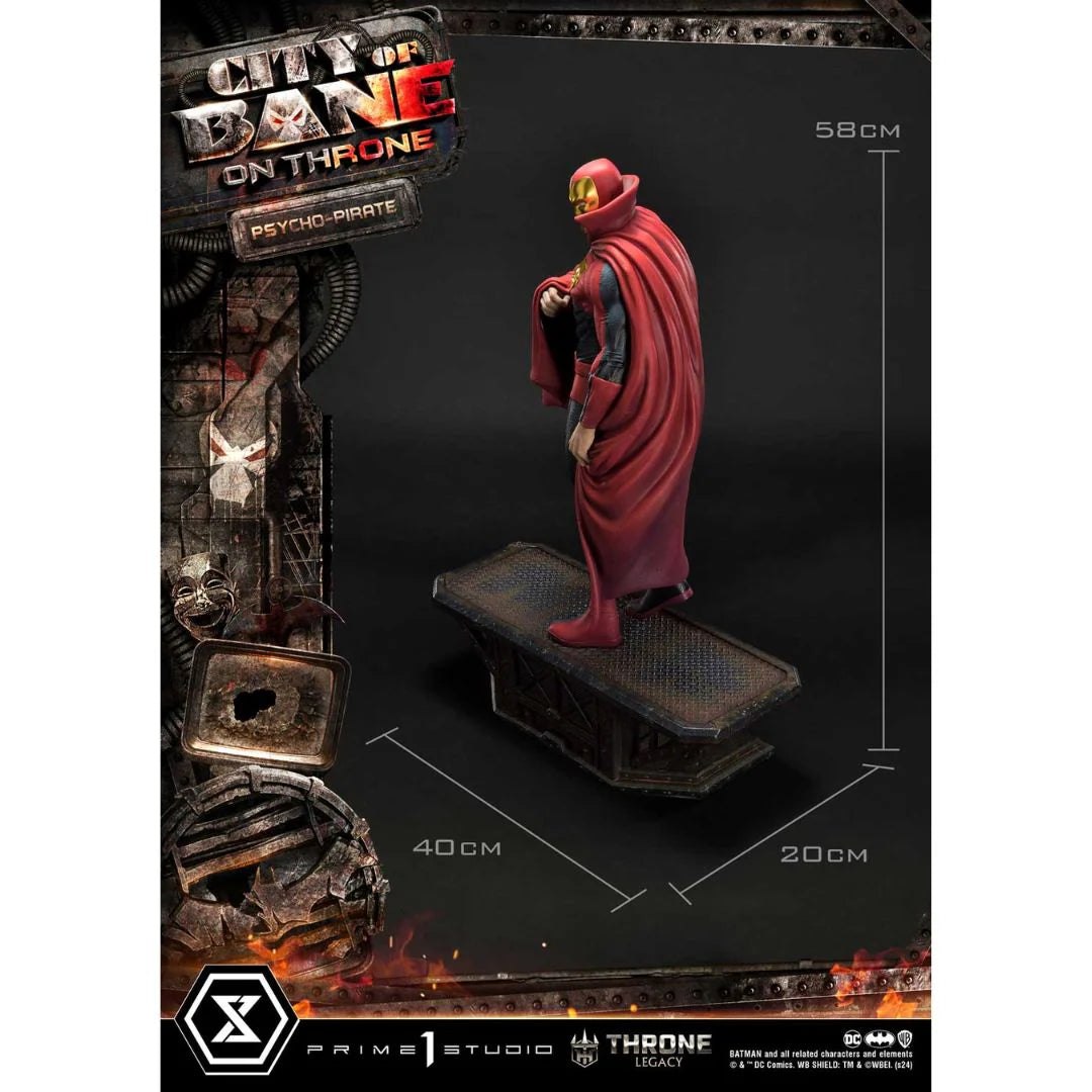 Batman City of Bane Psycho-Pirate statue by Prime 1 Studios