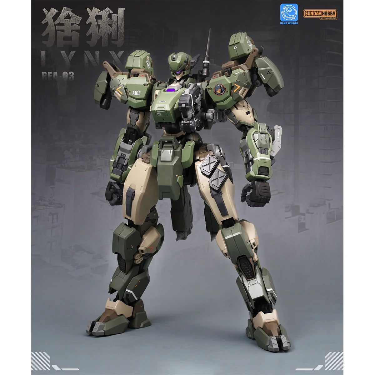 Mingjiang Legend Blue Whale Series REA-03 Lynx Model Kits