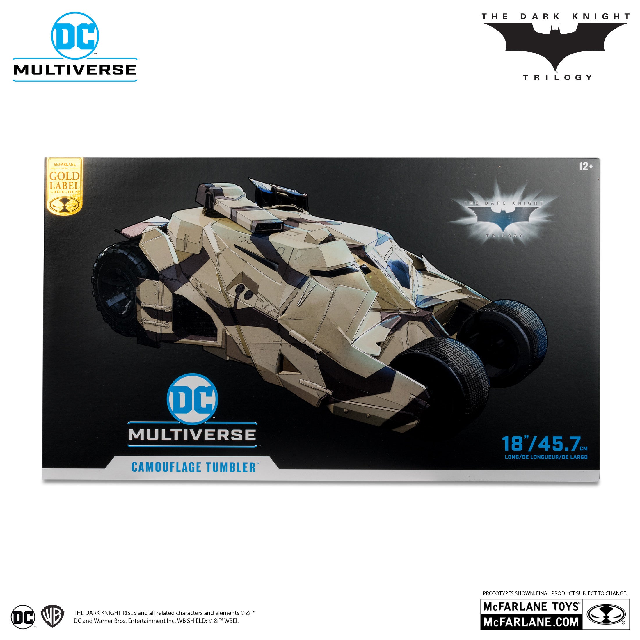 Camouflage Tumbler (The Dark Knight Rises) Gold Label BY Mc Farlane
