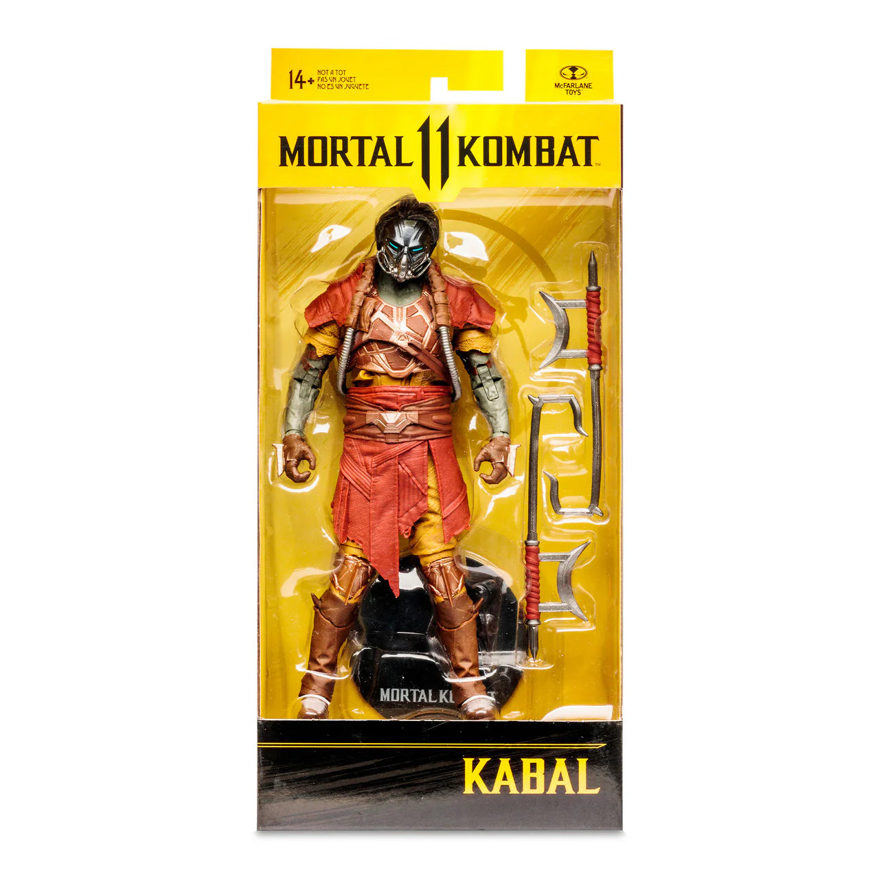 Mortal Kombat Kabal (Rapid Red) 7" Action Figure By Mcfarlane