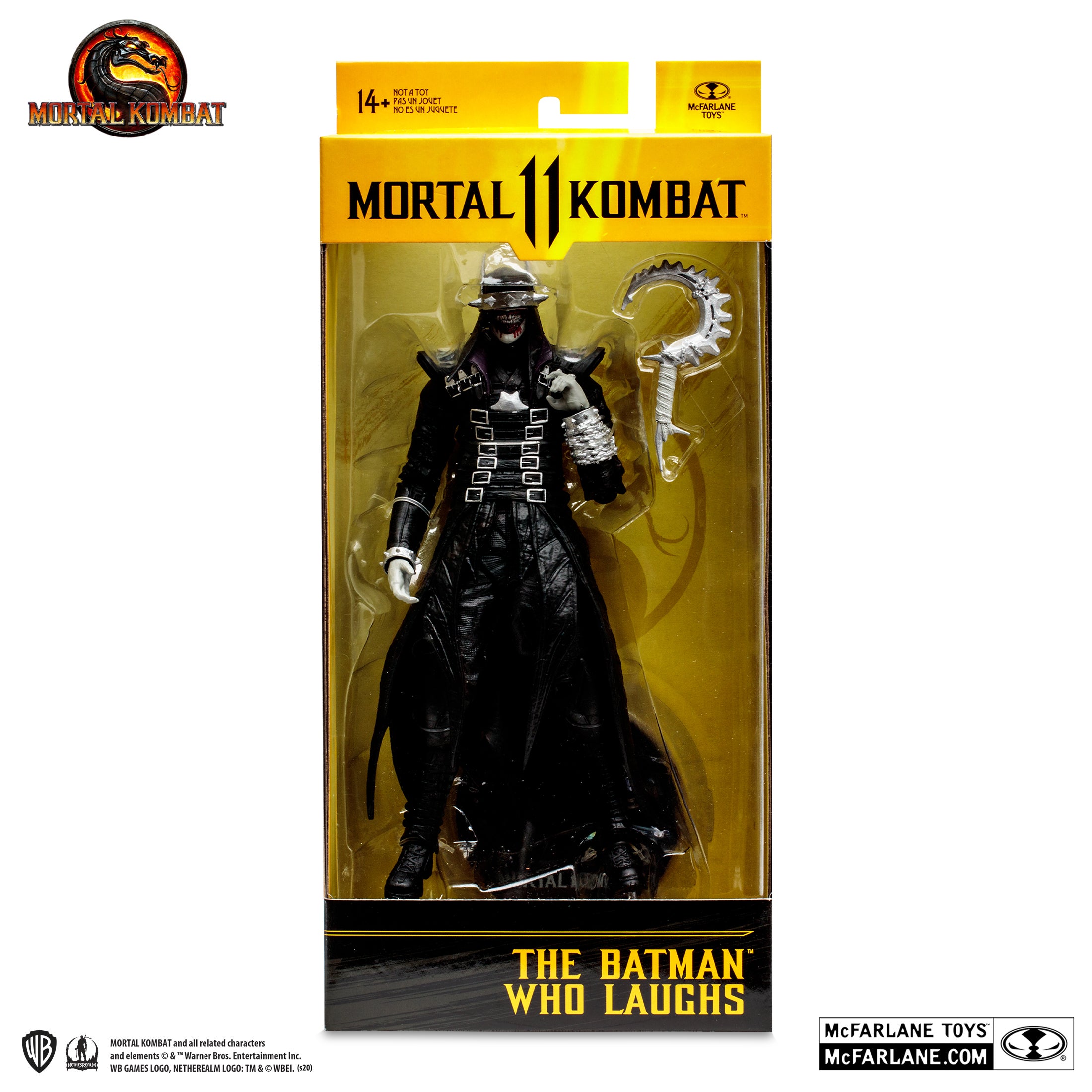 The Batman Who Laughs (Mortal Kombat) 7" Figure By Mcfarlane