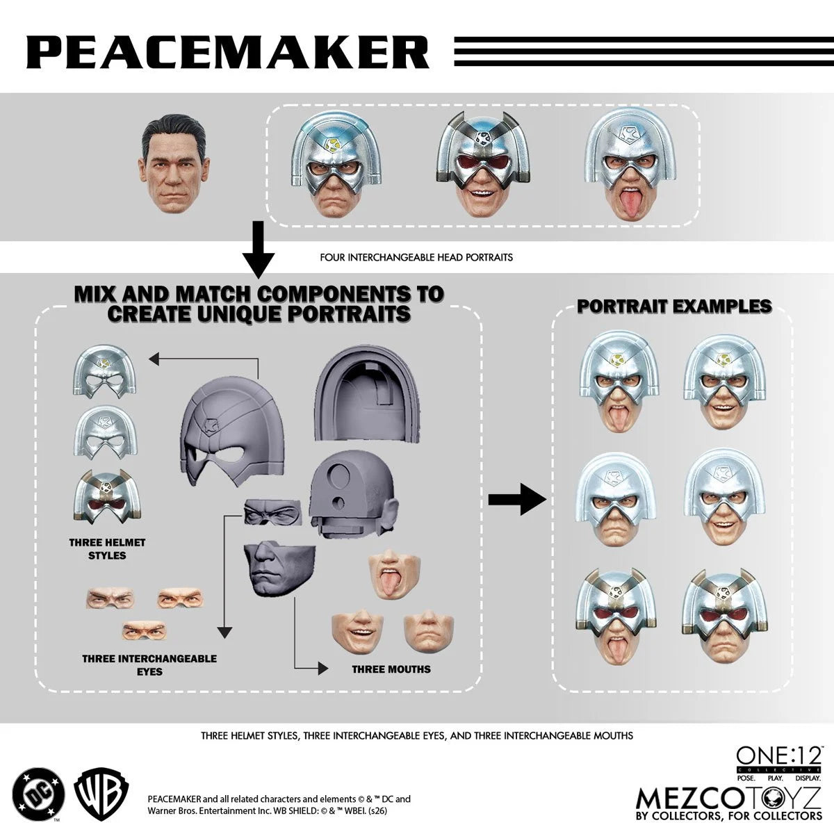 Peacemaker One:12 Collective Action Figure By Mezco Toyz