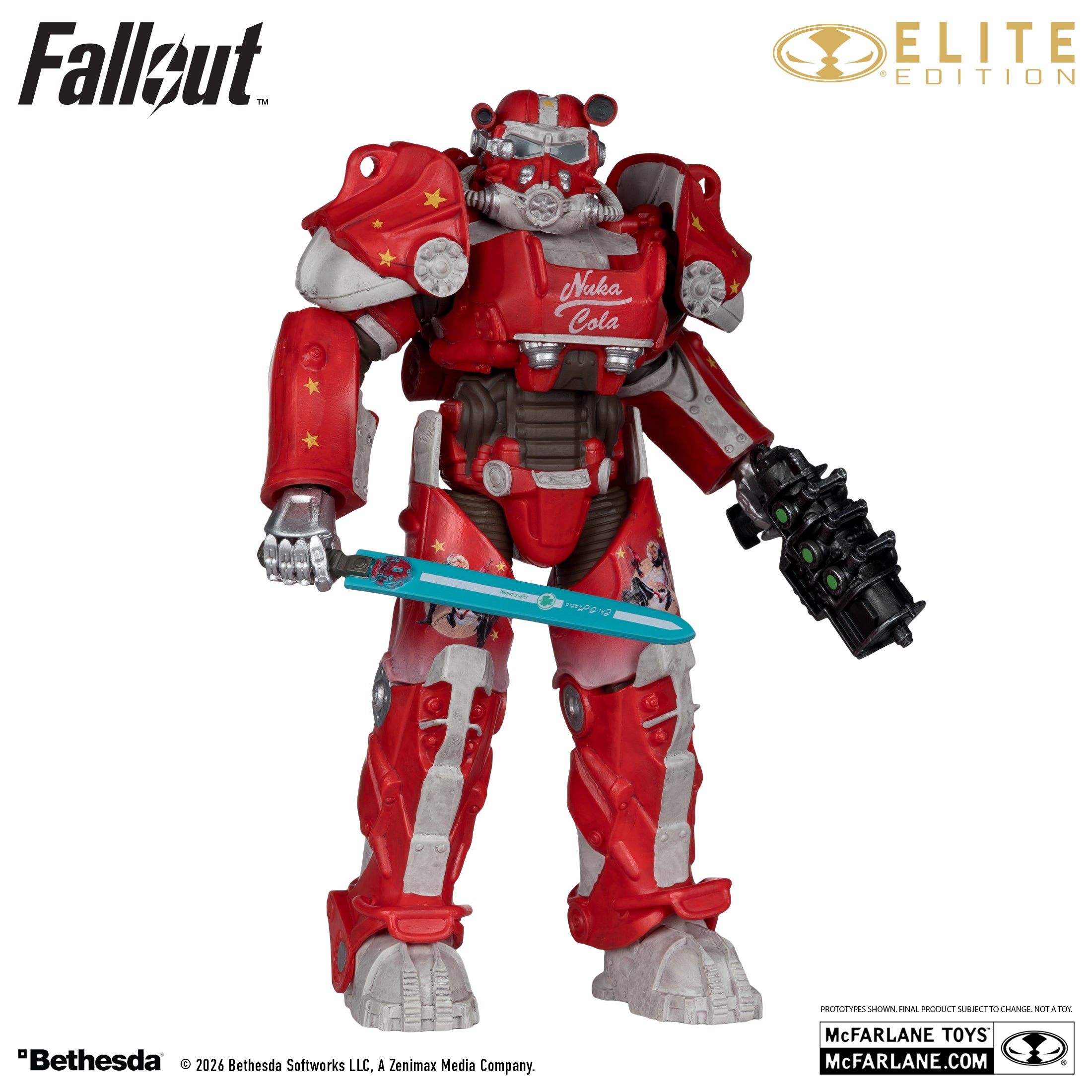 Nuka Cola T-60 (McFarlane Elite Edition #8) Gold Label