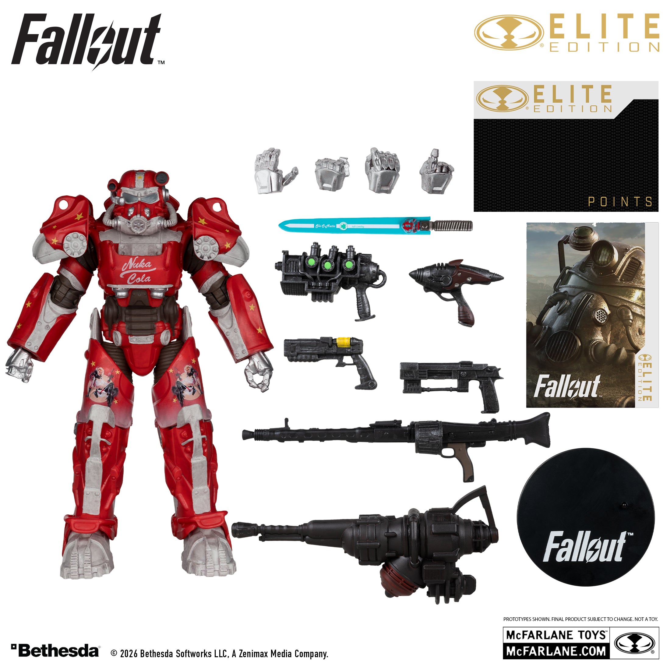 Nuka Cola T-60 (McFarlane Elite Edition #8) Gold Label