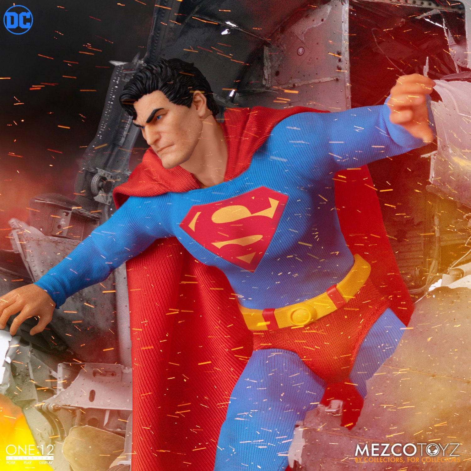 Superman Man of Steel Edition By Mezco