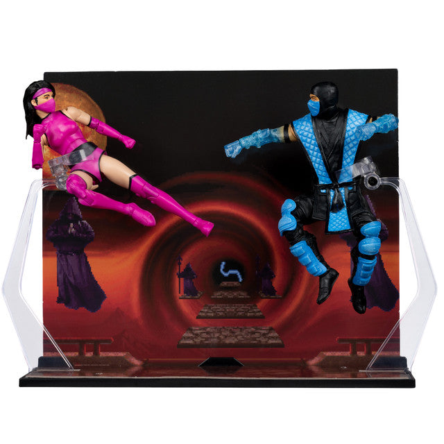 Sub-Zero vs Mileena (Mortal Kombat Klassic) Deluxe 2-Pack Action Figure