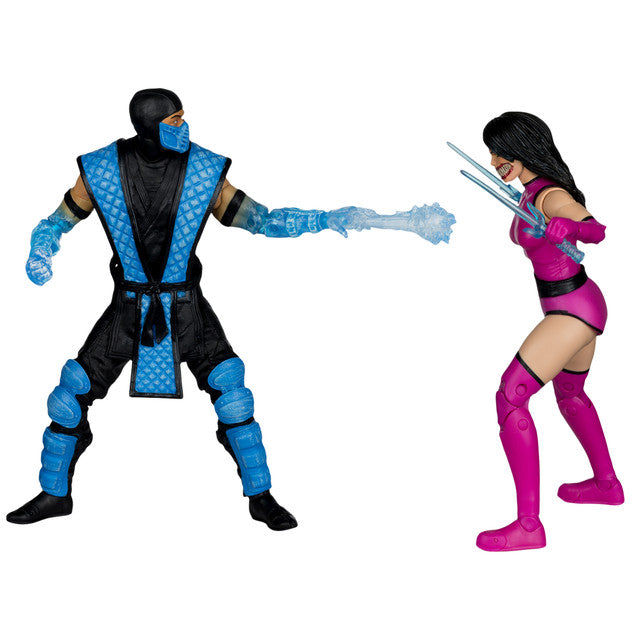 Sub-Zero vs Mileena (Mortal Kombat Klassic) Deluxe 2-Pack Action Figure