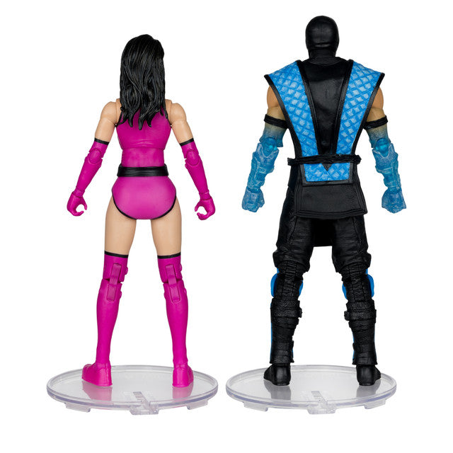Sub-Zero vs Mileena (Mortal Kombat Klassic) Deluxe 2-Pack Action Figure
