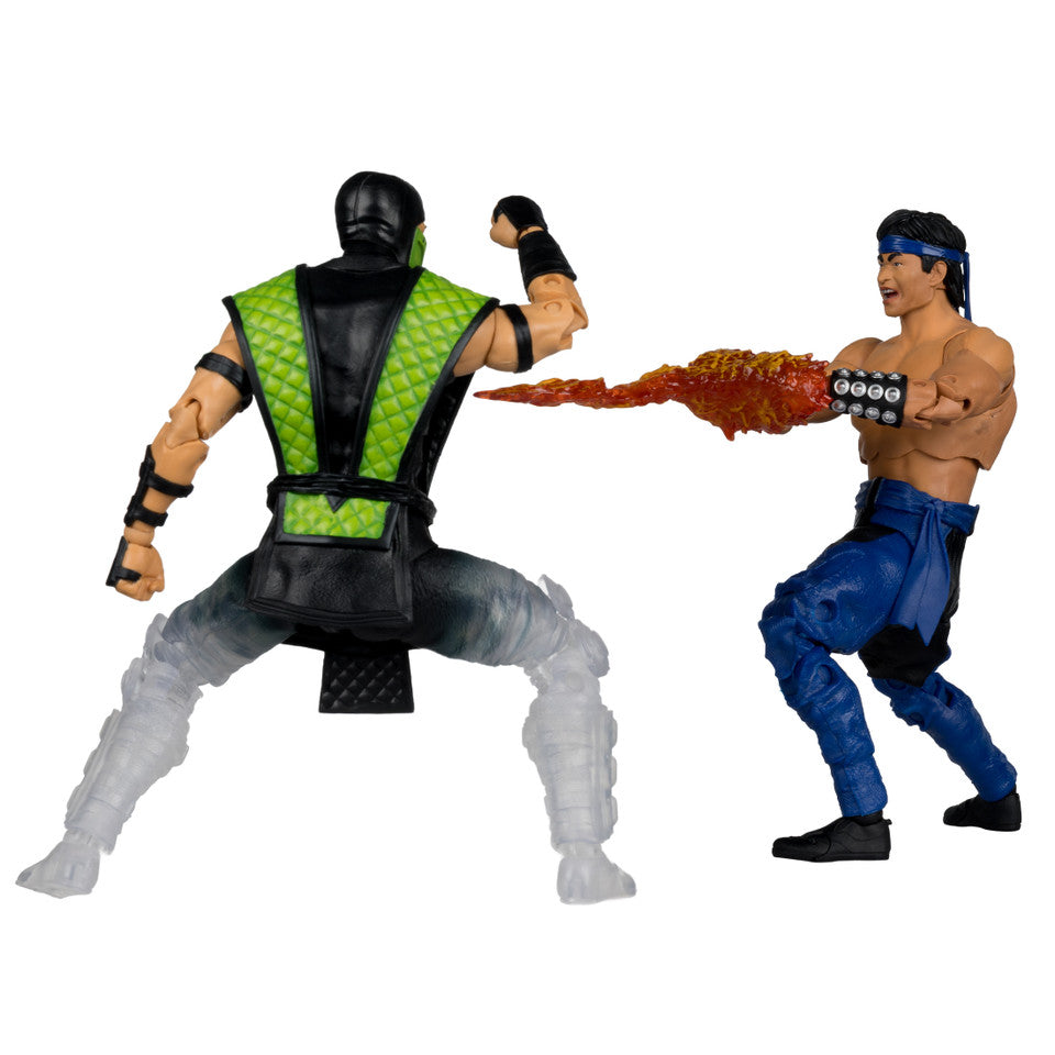 Liu Kang vs Reptile (Mortal Kombat Klassic) Deluxe 2-Pack Action Figure
