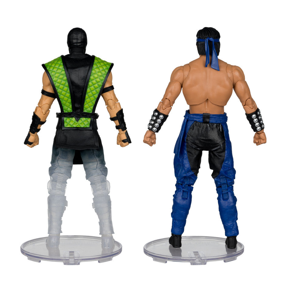 Liu Kang vs Reptile (Mortal Kombat Klassic) Deluxe 2-Pack Action Figure