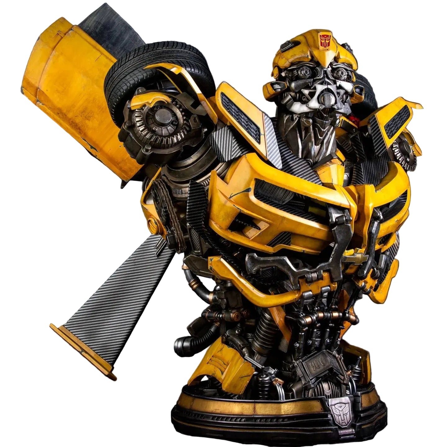 Queen Studios Human Size DOTM Transformer Bumblebee Bust