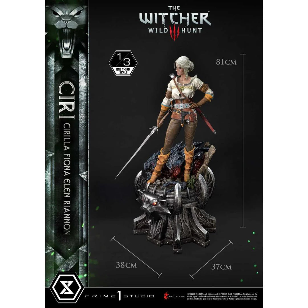 The Witcher 3: Wild Hunt Ciri Fiona Elen Riannon Bonus Version by Prime 1 Studio