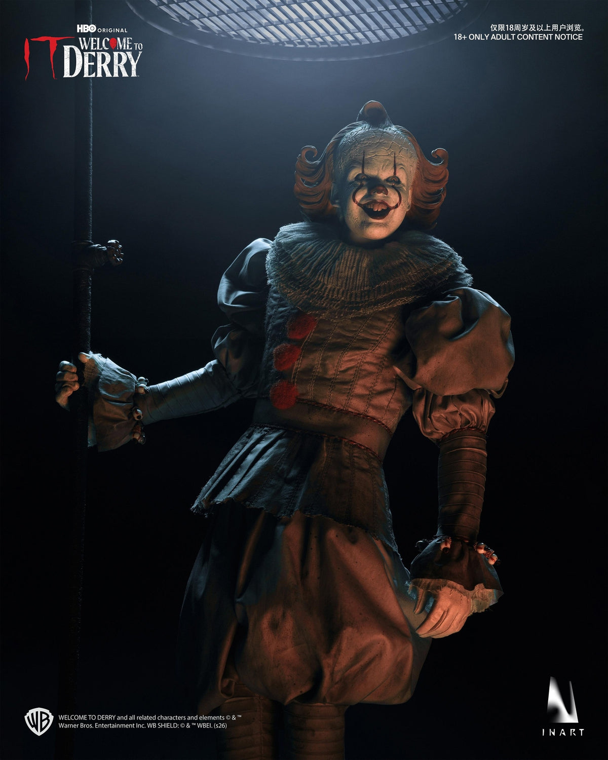 IT: Welcome to Derry Season 1 - Pennywise 1/6 Figure by INART