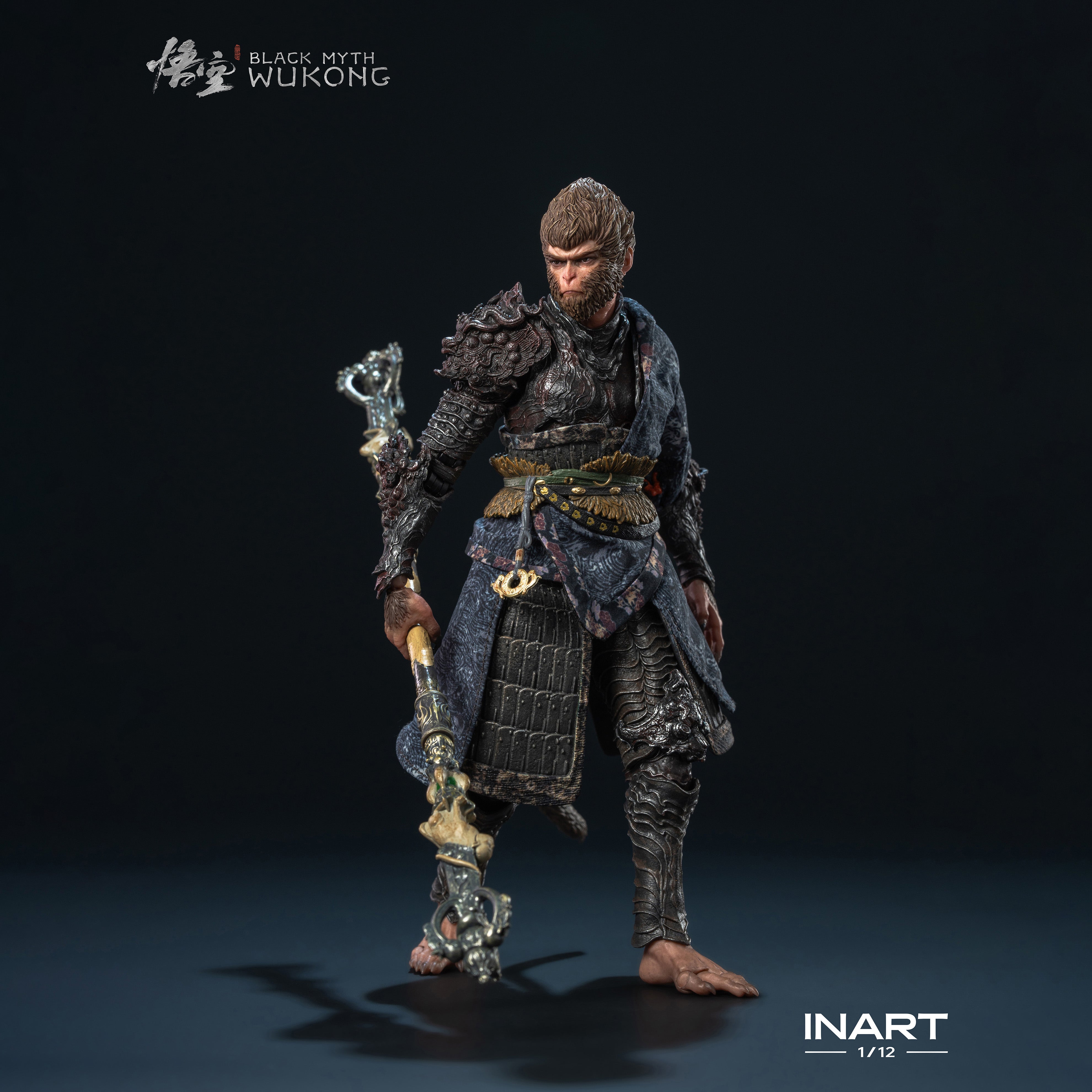 Black Myth: Wukong 1/12 Deluxe Figure (The Destined One in the Bronze Armor Set) by INART