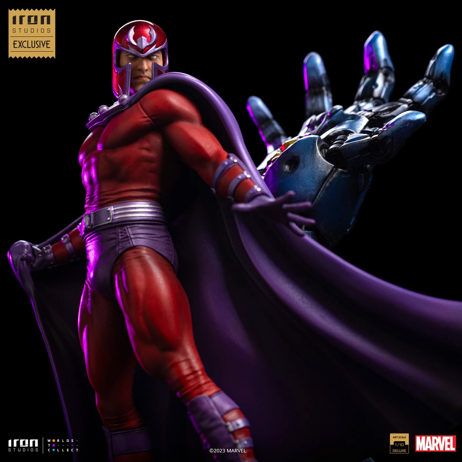 Magneto vs Sentinel CCXP Exclusive 1/10 Scale Diorama By Iron Studios