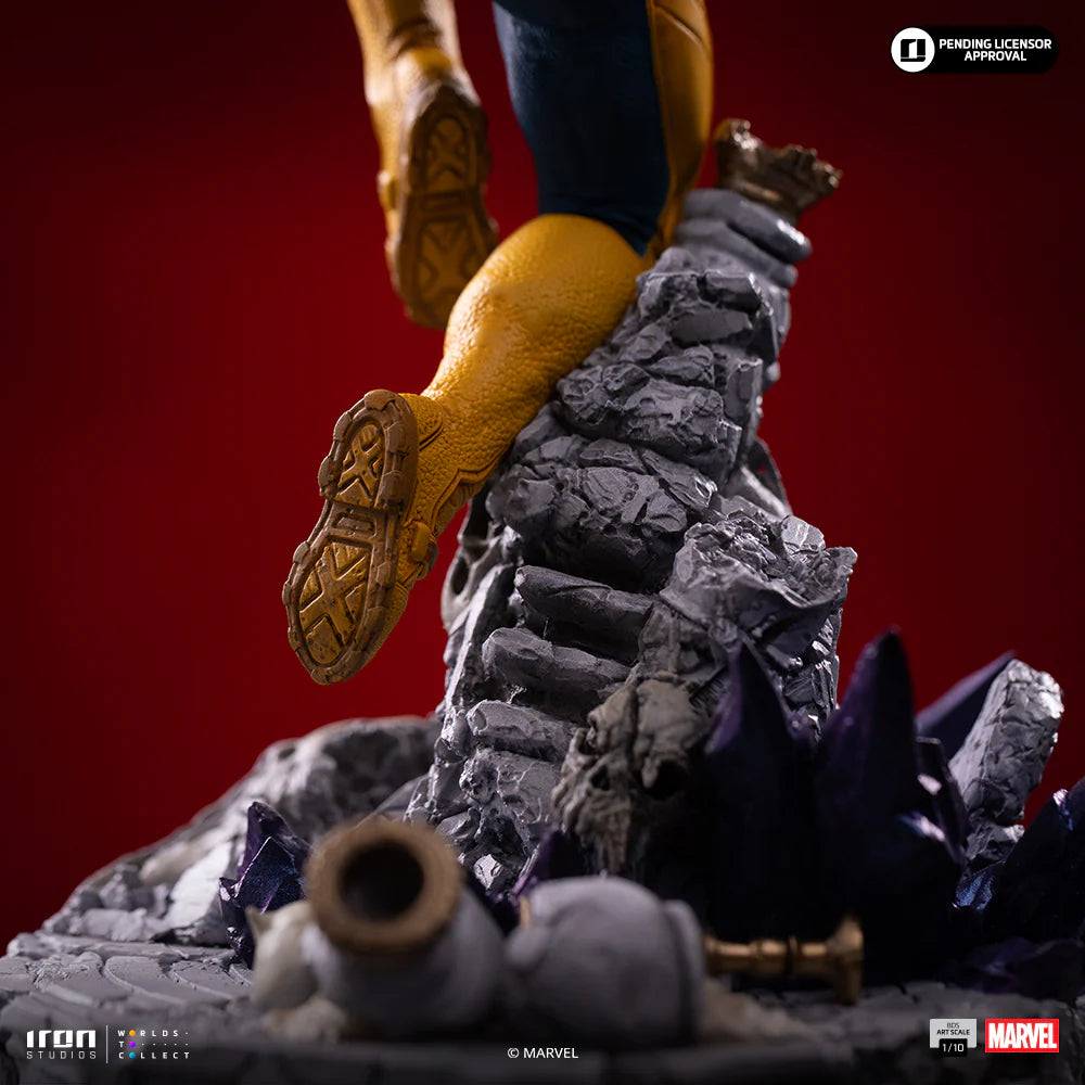 X-Men Cyclops Infinity Gauntlet Diorama Bds Statue By Iron Studios