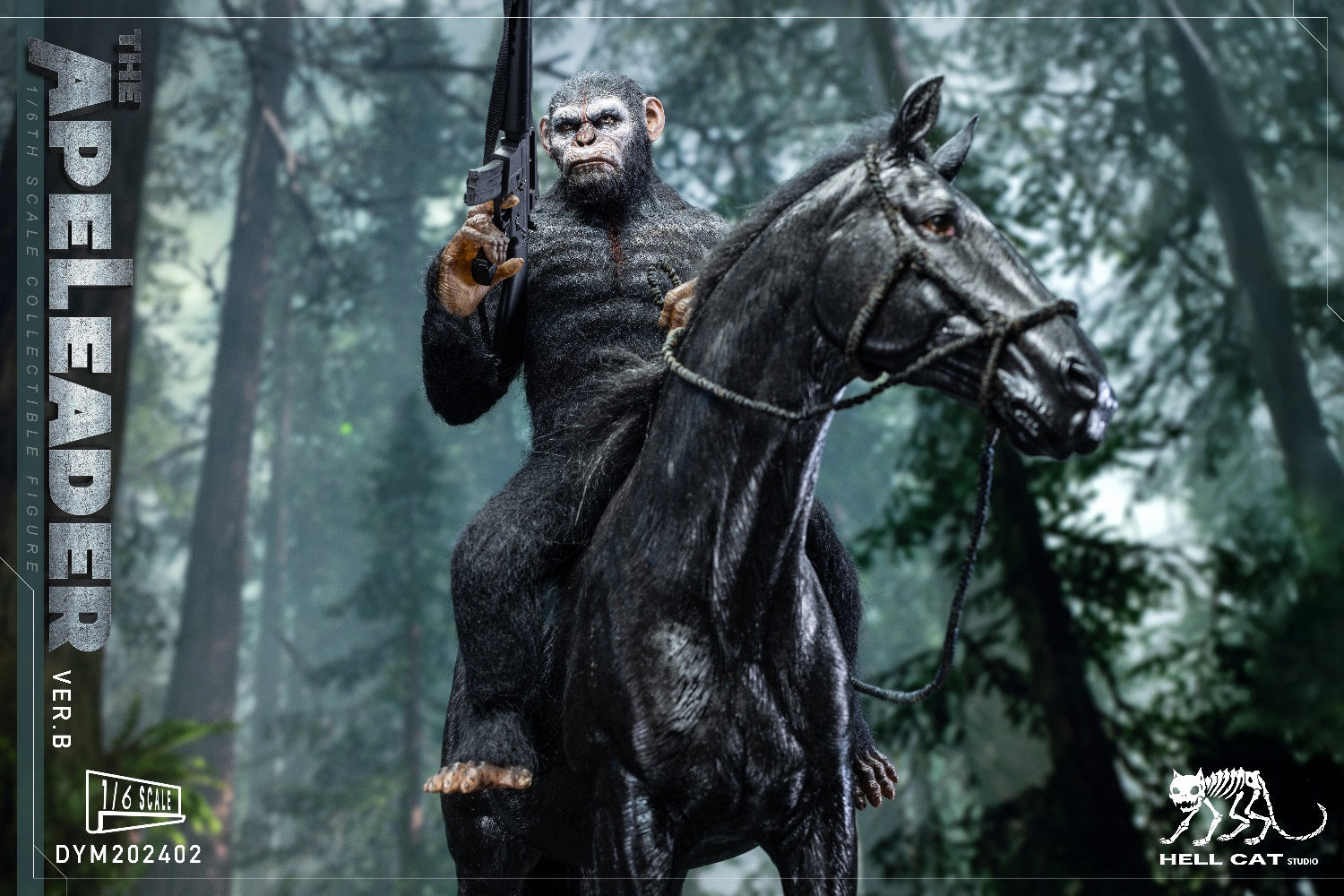Hellcat Studio Ape Leader Version B Action Figure