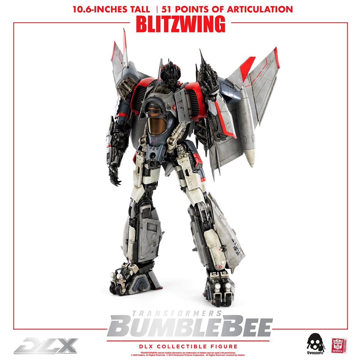 Transformers Bumblebee DLX Blitzwing By Threezero
