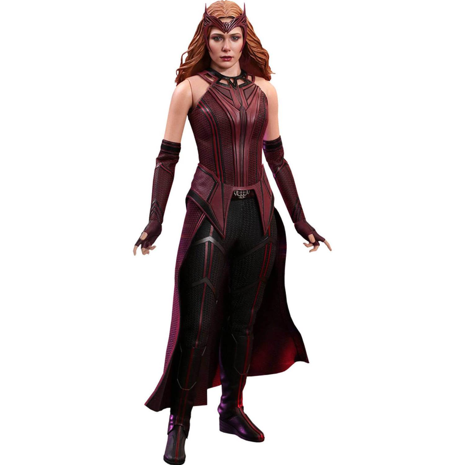 1/6 scale BLACK combat Pants for 12'' FEMALE scarlet witch Action Figure  Doll