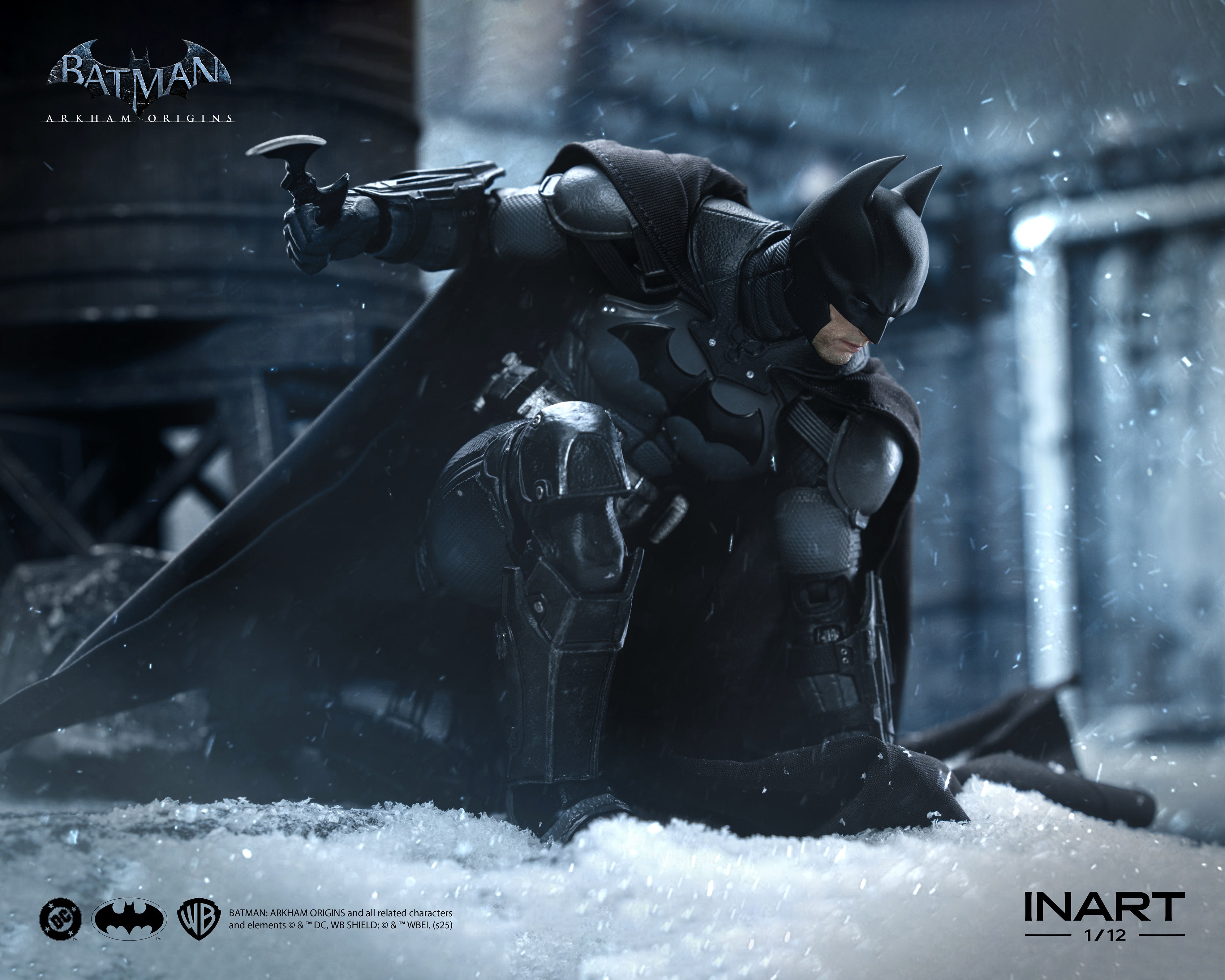Batman Arkham Origins Batman 1/12 Scale Figure by Inart