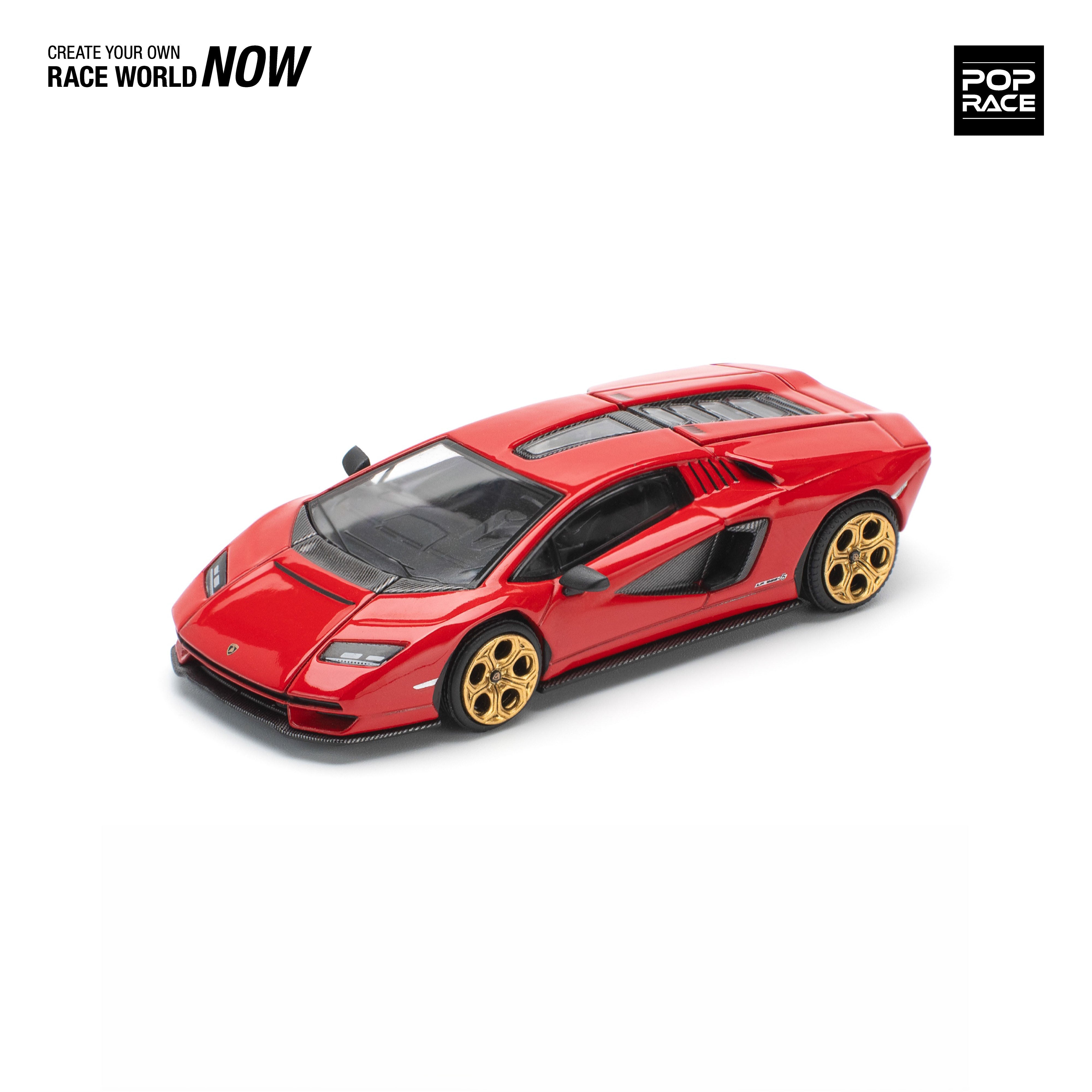 Lamborghini Countach LPI 800-4 Rosso PR640259 by Pop Race
