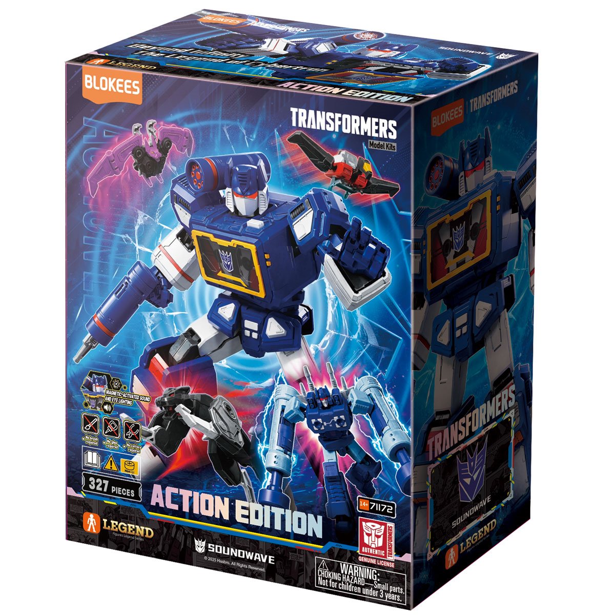 Blokees Transformers Action Edition G1 Soundwave AE03 Blokees Model Kit