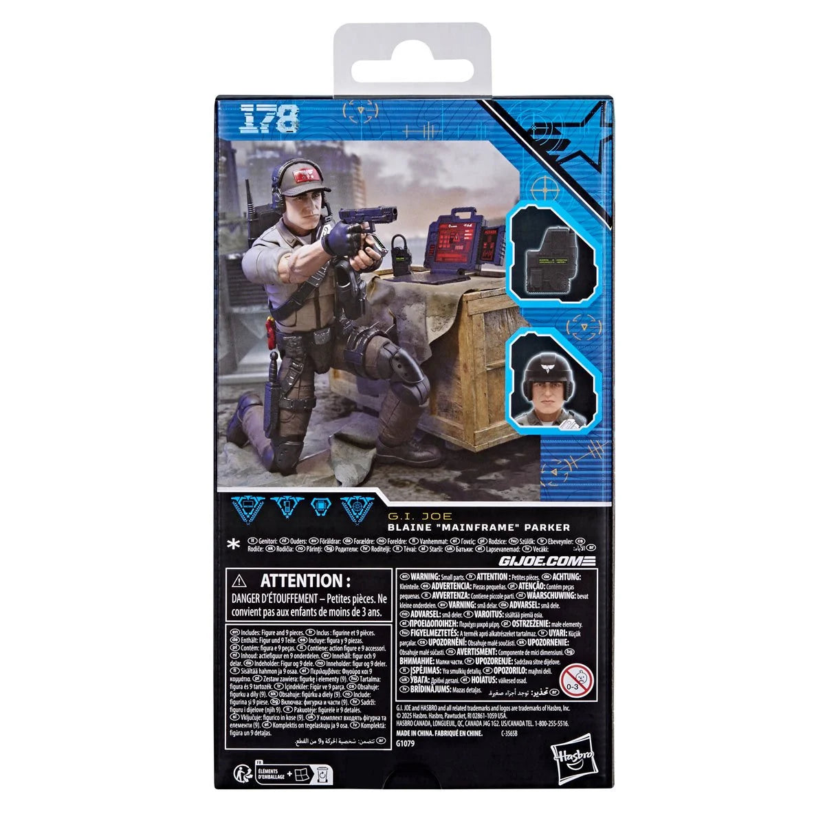 G.I. Joe Classified Blaine Mainframe Parker Action Figure