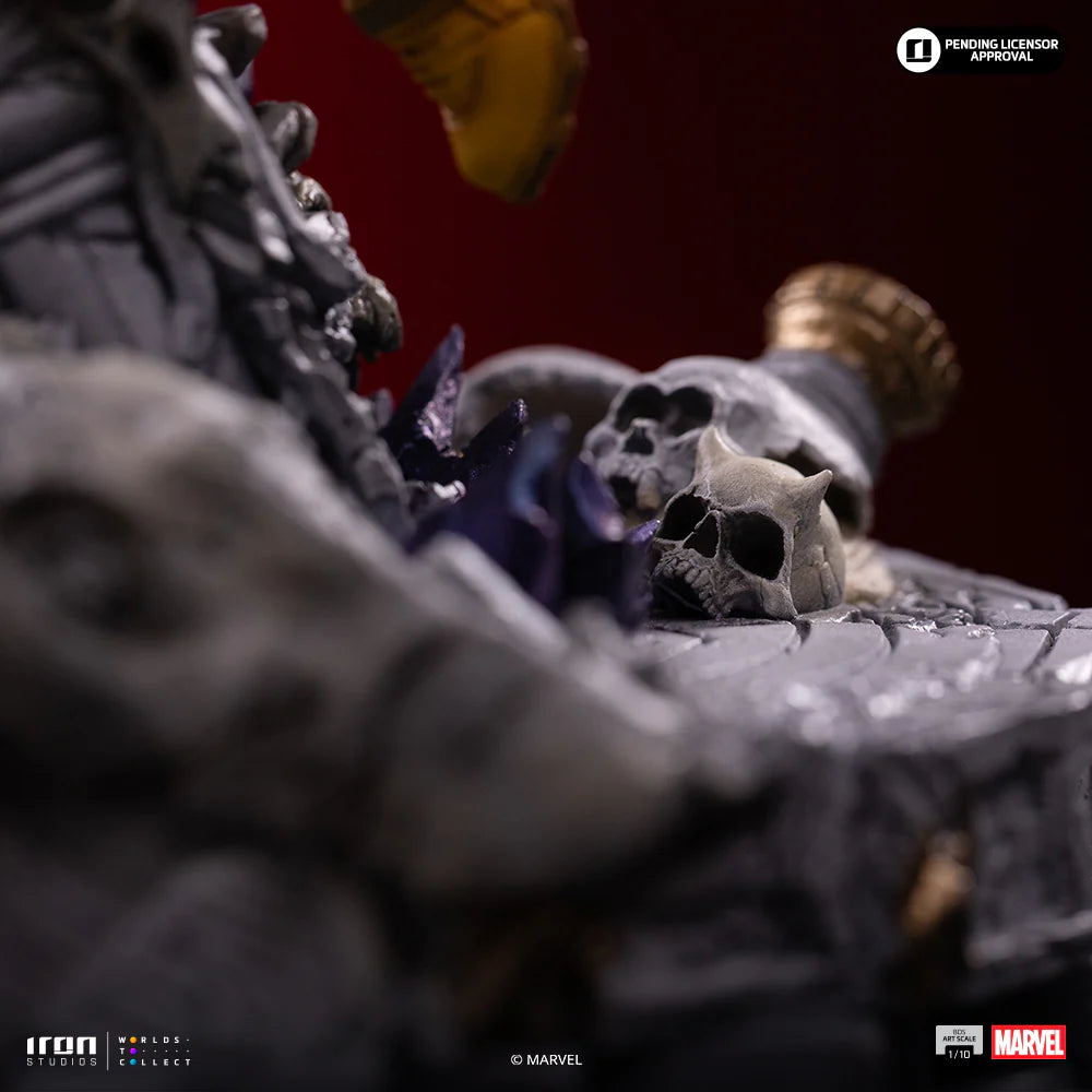 X-Men Cyclops Infinity Gauntlet Diorama Bds Statue By Iron Studios