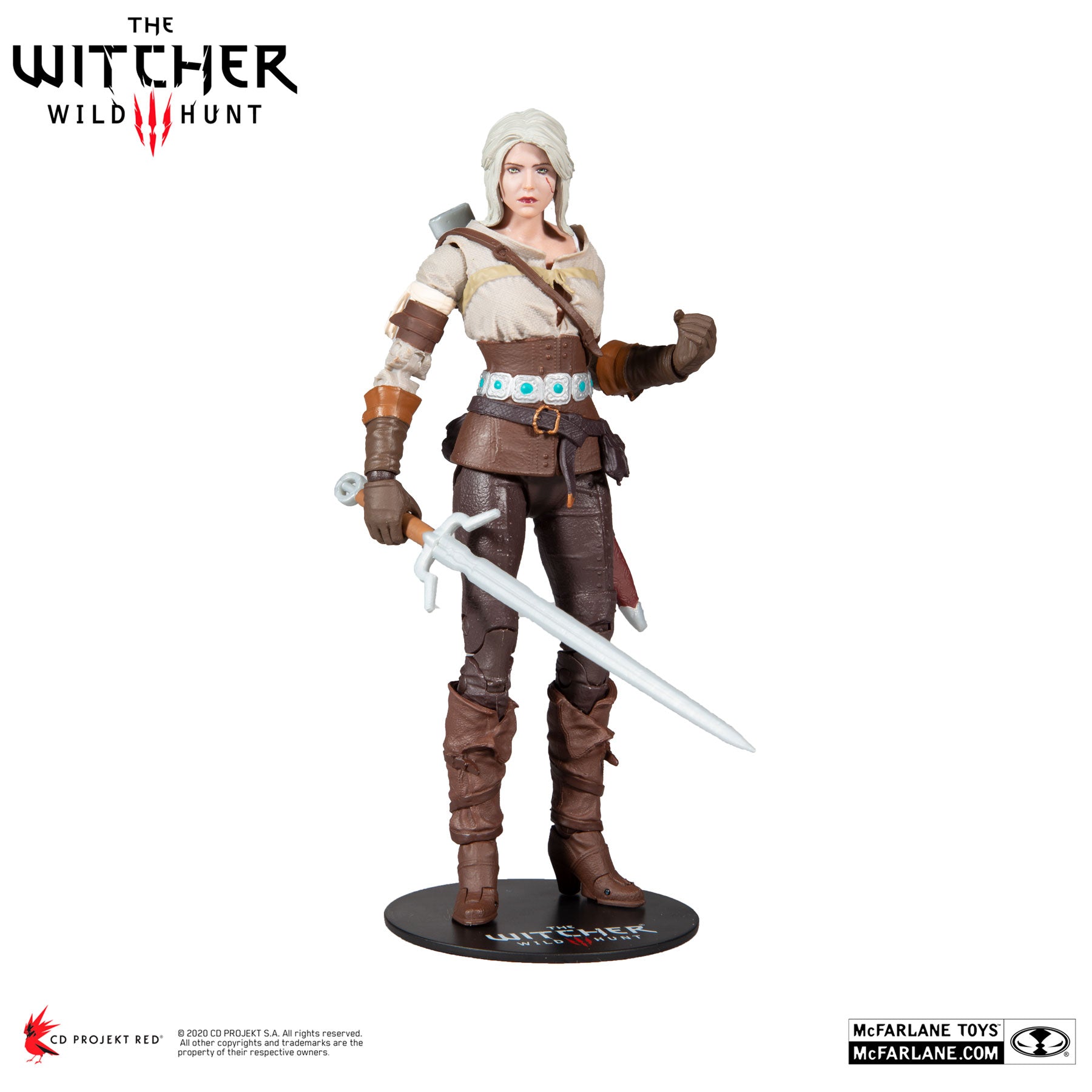 THE WITCHER CIRI BY MCFARLANE