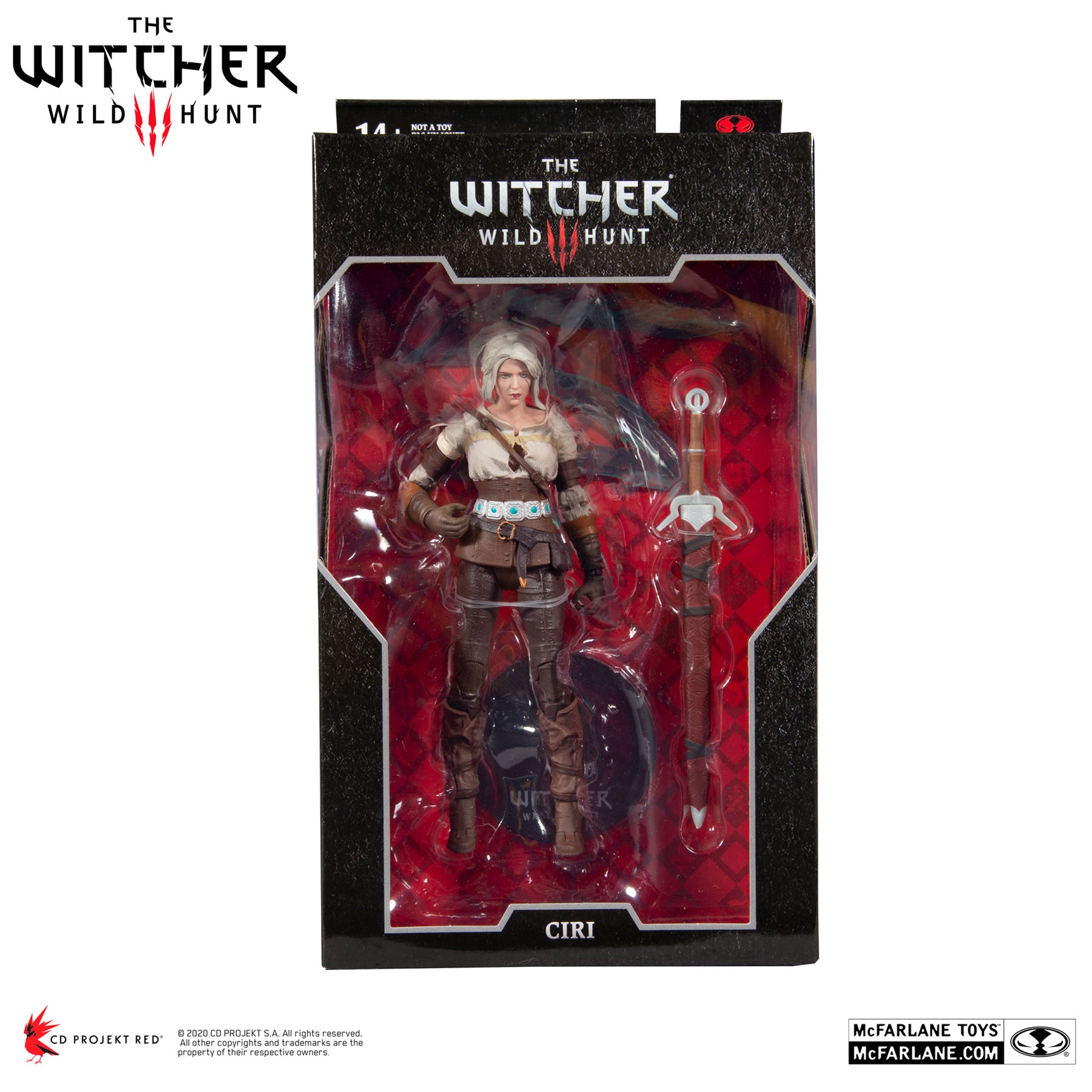 THE WITCHER CIRI BY MCFARLANE