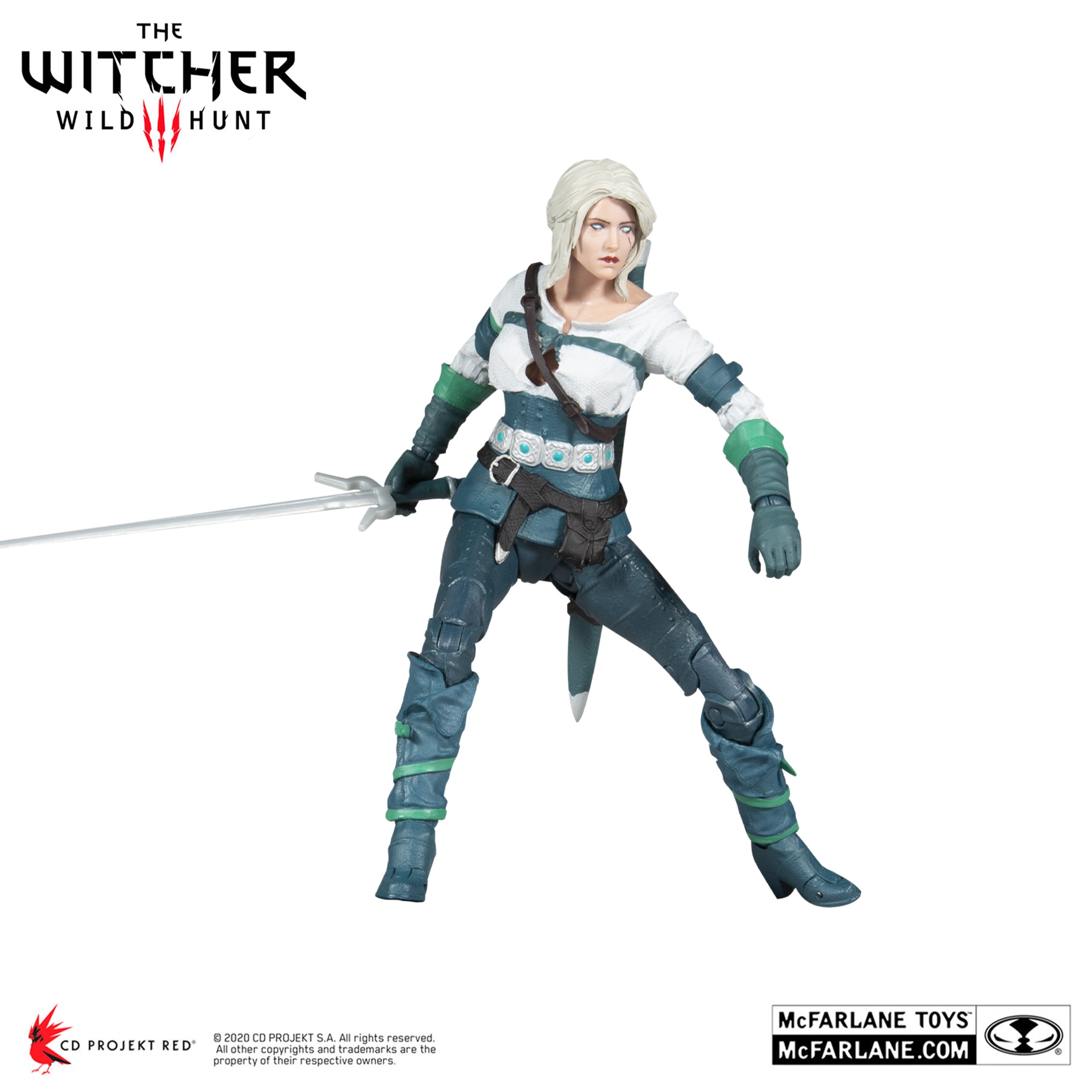 The Witcher Ciri (Elder Blood) by McFarlane