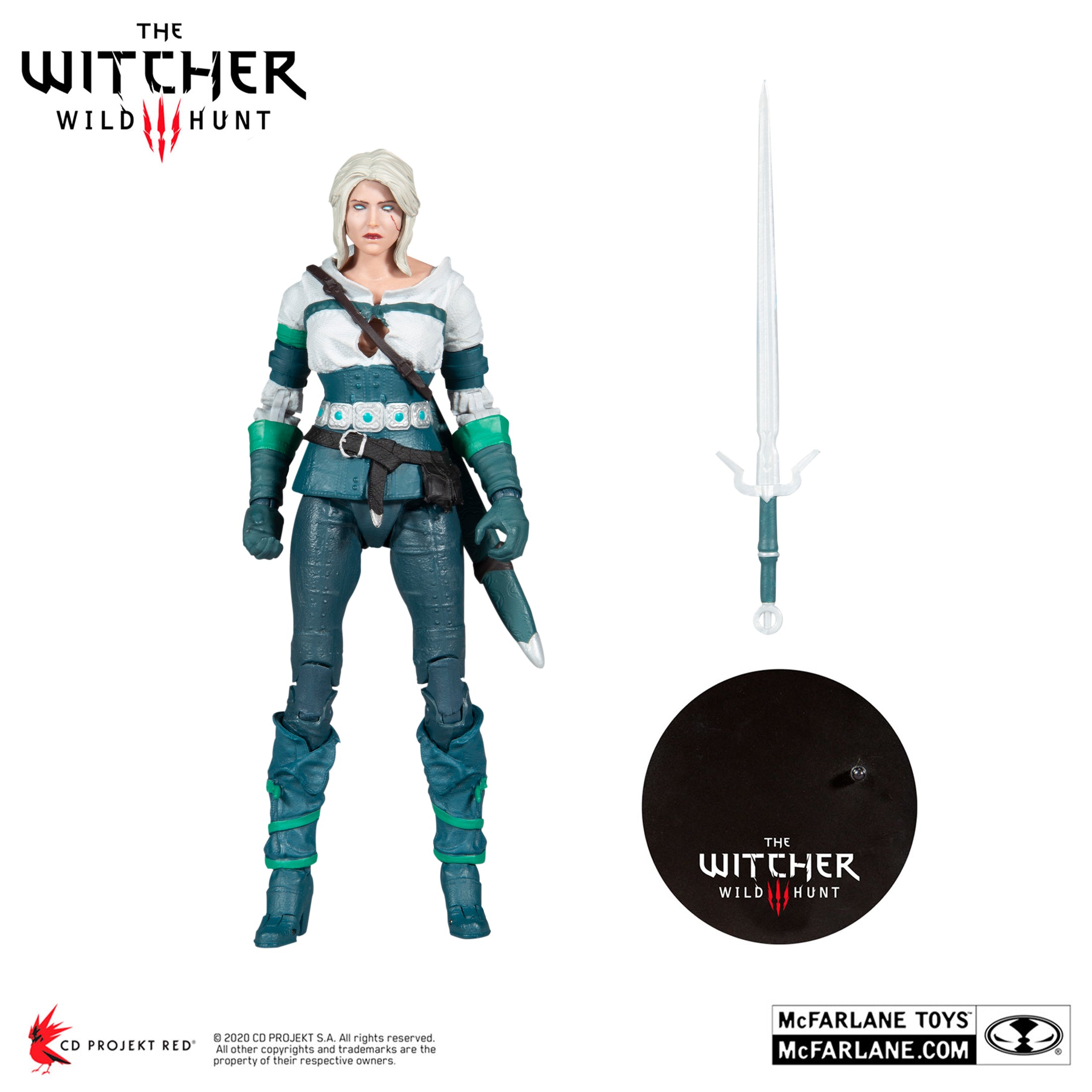 The Witcher Ciri (Elder Blood) by McFarlane