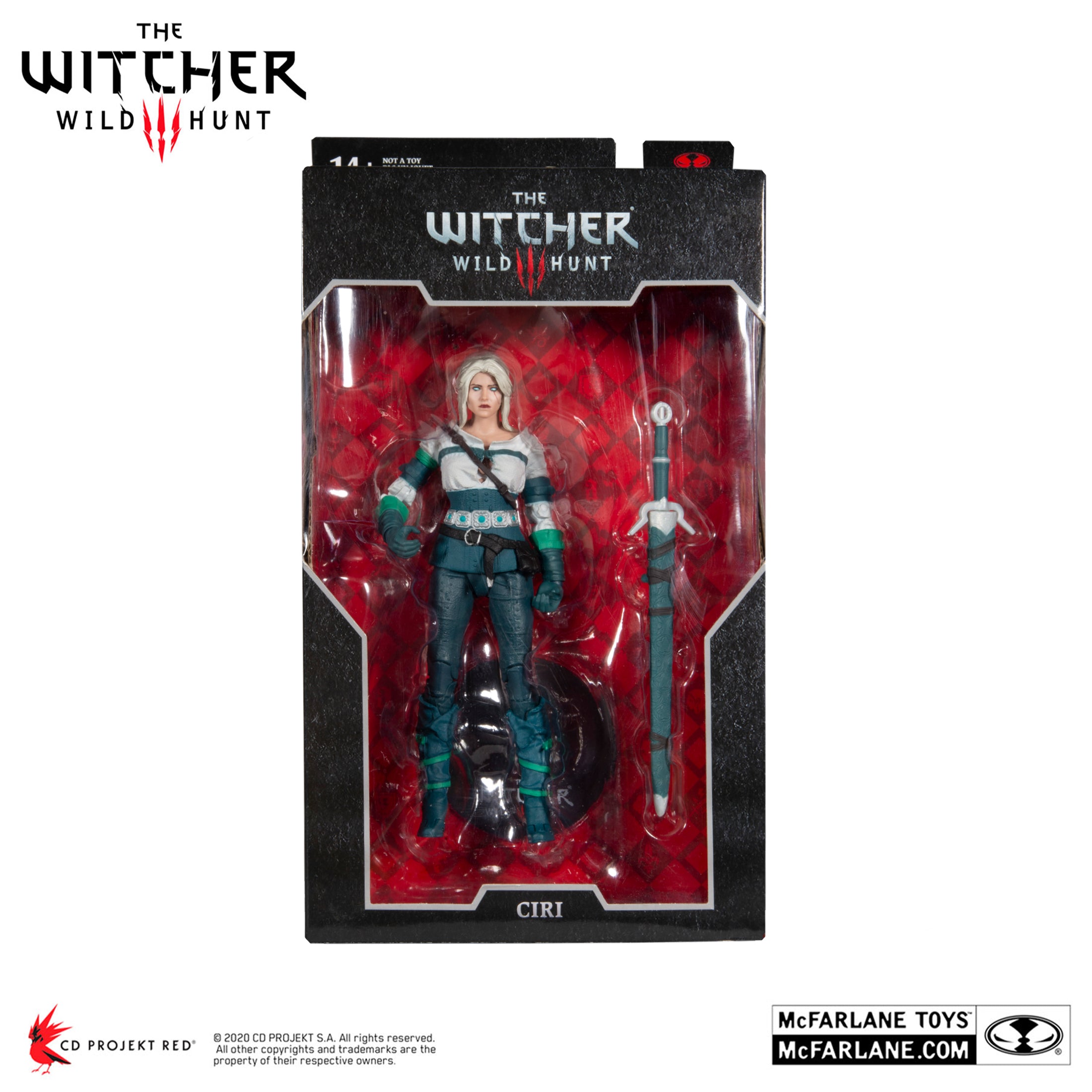 The Witcher Ciri (Elder Blood) by McFarlane