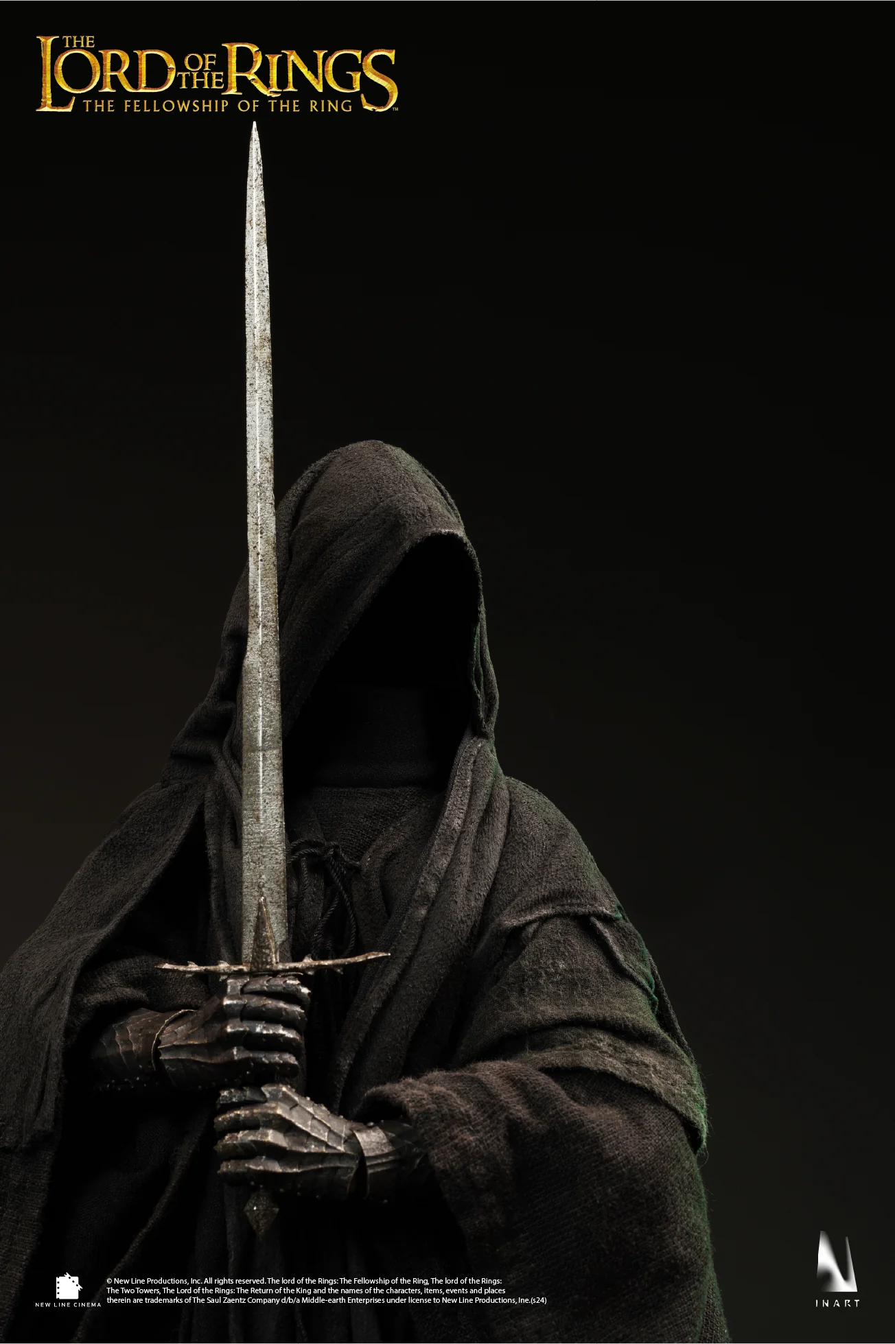 Nazgûl (Ringwraith) Sixth Scale Deluxe Version with Horse Figure