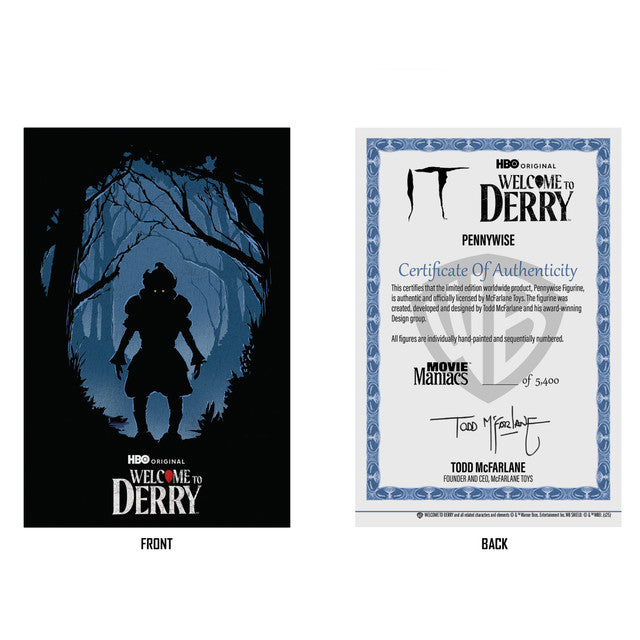 Pennywise: Flashback (Welcome to Derry) 6" Posed Gold Label Figure by McFarlane