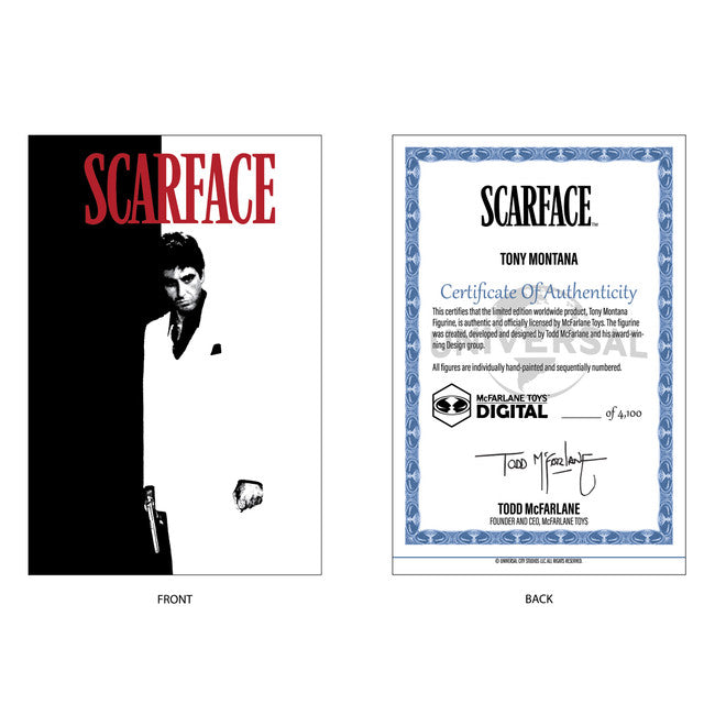 Movie Maniacs Scarface Tony Montana by McFarlane