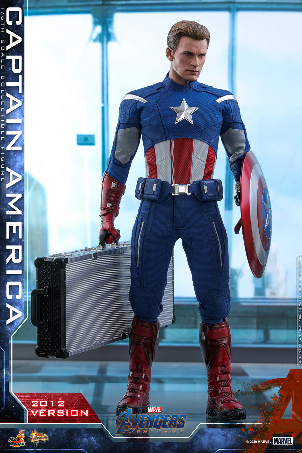 Hot Toys Captain America Avengers Endgame 2012 Version Action Figure