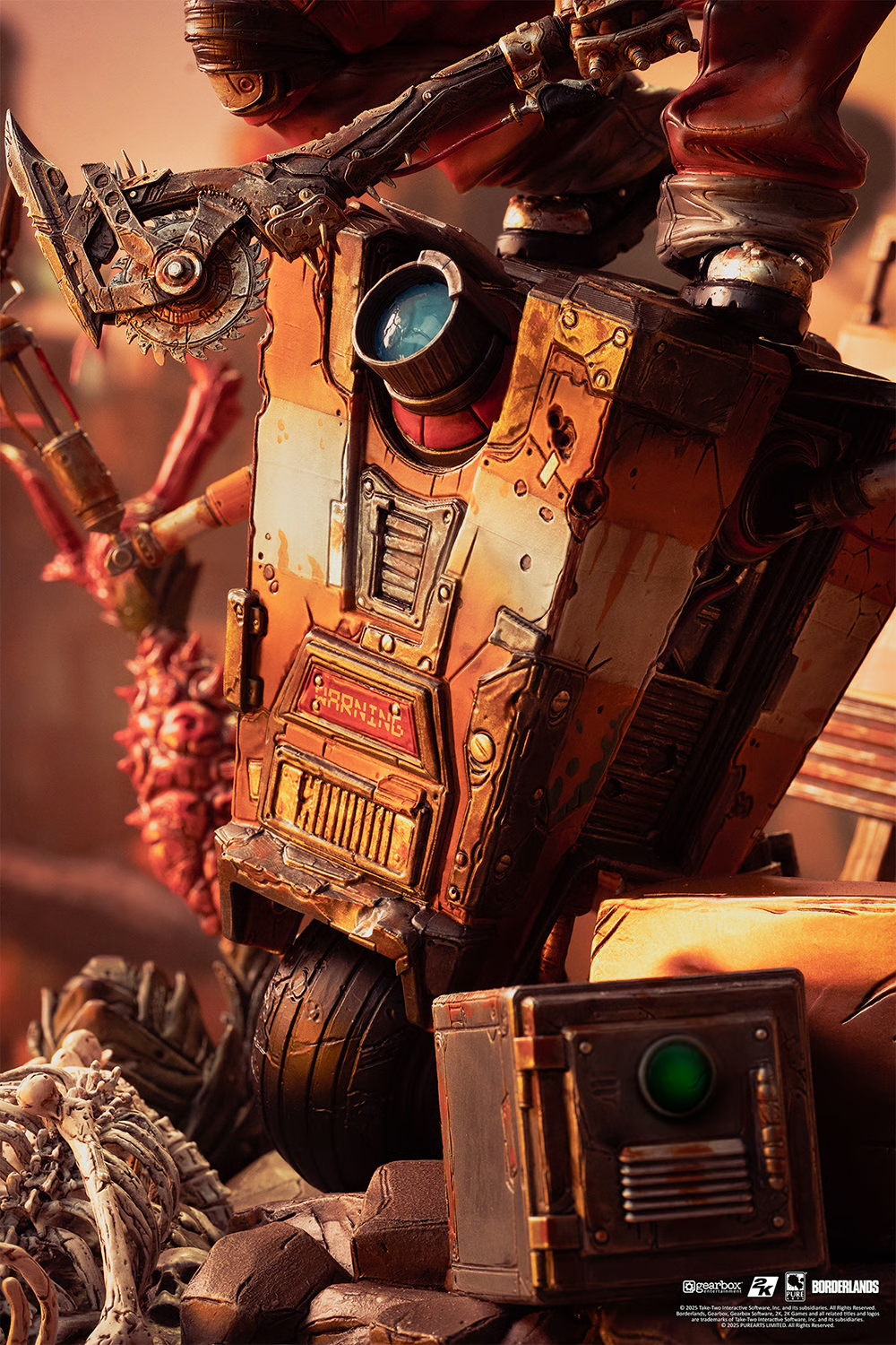 Psycho Bandit & Claptrap Diorama by PureArts