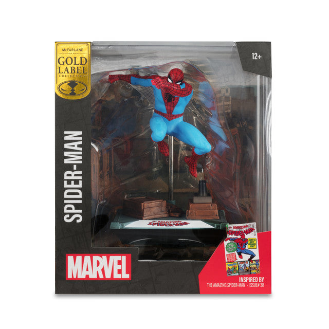 Spider-Man (The Amazing Spider-Man #38) 1:10th Collectible Figure w/Scene by McFarlane