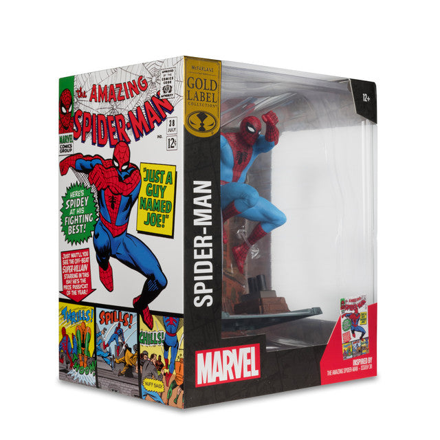 Spider-Man (The Amazing Spider-Man #38) 1:10th Collectible Figure w/Scene by McFarlane